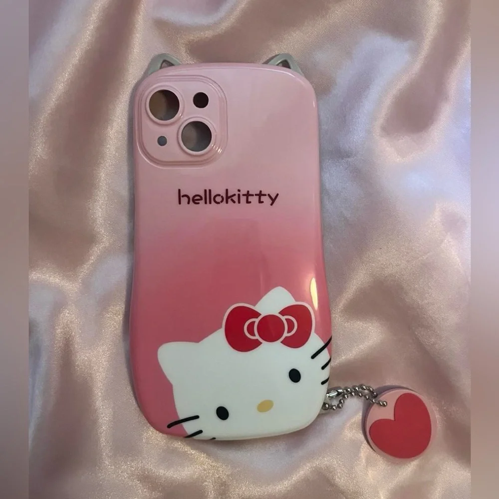 Hello Kitty iPhone 13 Case with Charm